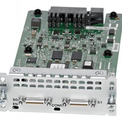 Cisco WAN Network Interface Module - Serial adapter - RS-232/449/530/V.35/X.21 x 2 - refurbished