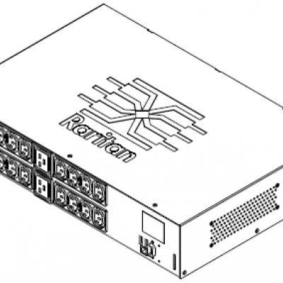 RED - 1PH/208V/24A/16XC13/4XC19/IEC320/5.0KVA/2U