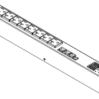 1PH/ 120V AC/ 15A (12A RATED)/ 8 OUTLETS: 8X NEMA 5-20R/ PLUG: NEMA 5-15P (REAR