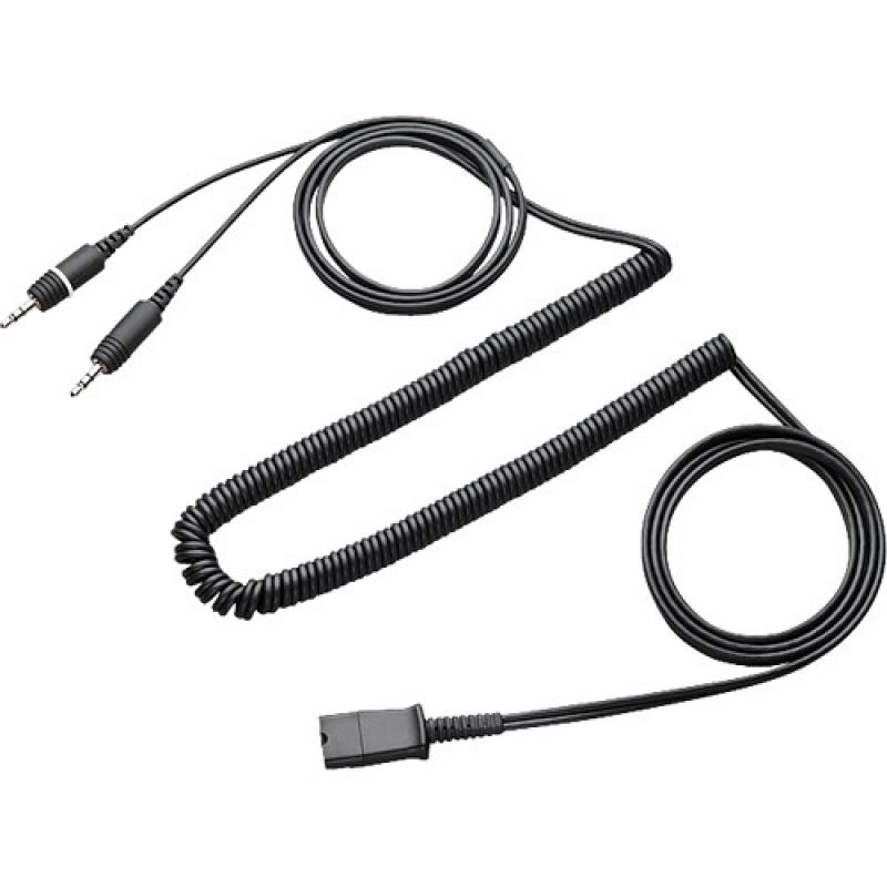 QUICK DISCONNECT CABLE TO DUAL 3.5MM
