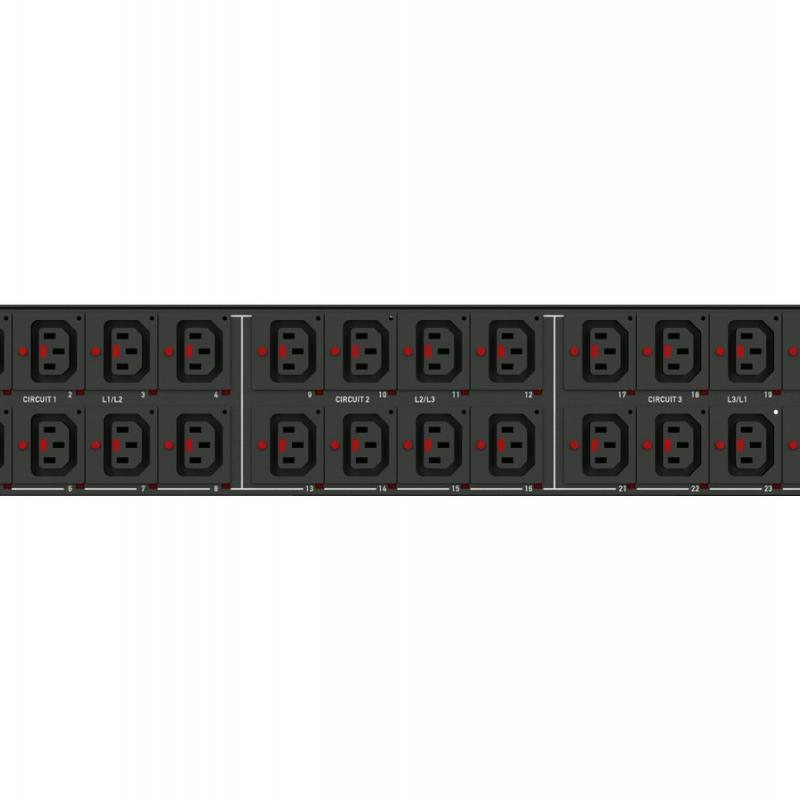 Raritan PX intelligent PX3-5520R-E2K2 - Power distribution unit (rack-mountable) - 8600 VA - 3-phase delta