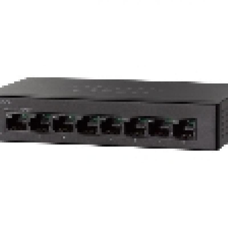 Cisco Small Business SG110D-08 - Switch - 8 x 10/100/1000 - desktop/ wall-mountable