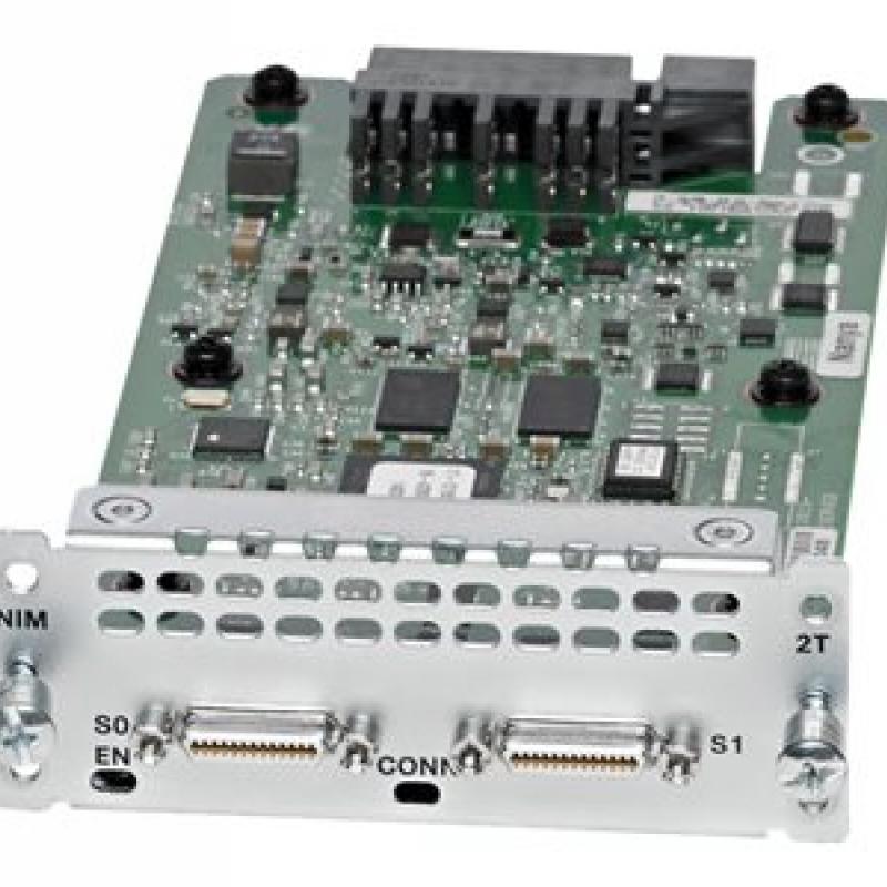 Cisco WAN Network Interface Module - Serial adapter - RS-232/449/530/V.35/X.21 x 2 - refurbished