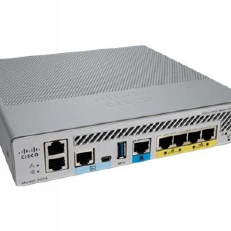 Cisco Wireless Controller 3504 - Network management device - PPP/ 10 GigE/ 802.11ac Wave 2/ 802.11ac Wave 1 - Wi-Fi