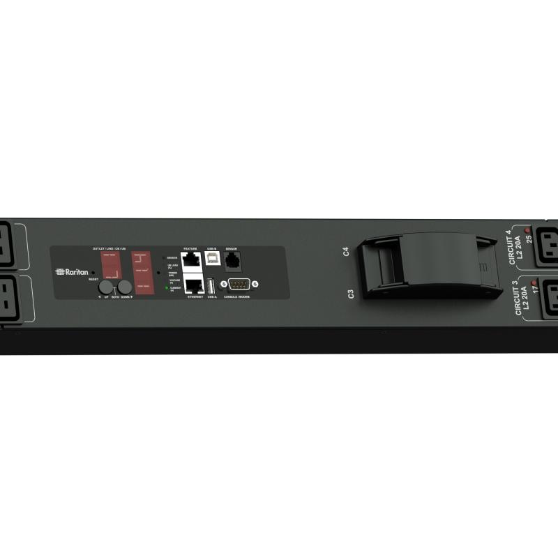 3PH WYE/ 400V/ 30A (20A/PH RATED)/ 48 OUTLETS: 42 X IEC-C13/ 6 X IEC-C19 PLUG: N