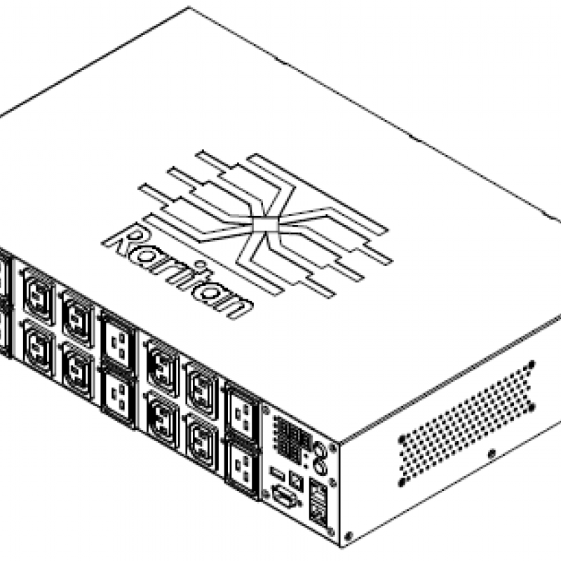 3PH/ 208V/ 30A (24A/PH RATED)/ 18 OUTLETS: 12 X IEC C-13/ 6 X IEC C-19/ PLUG: NE
