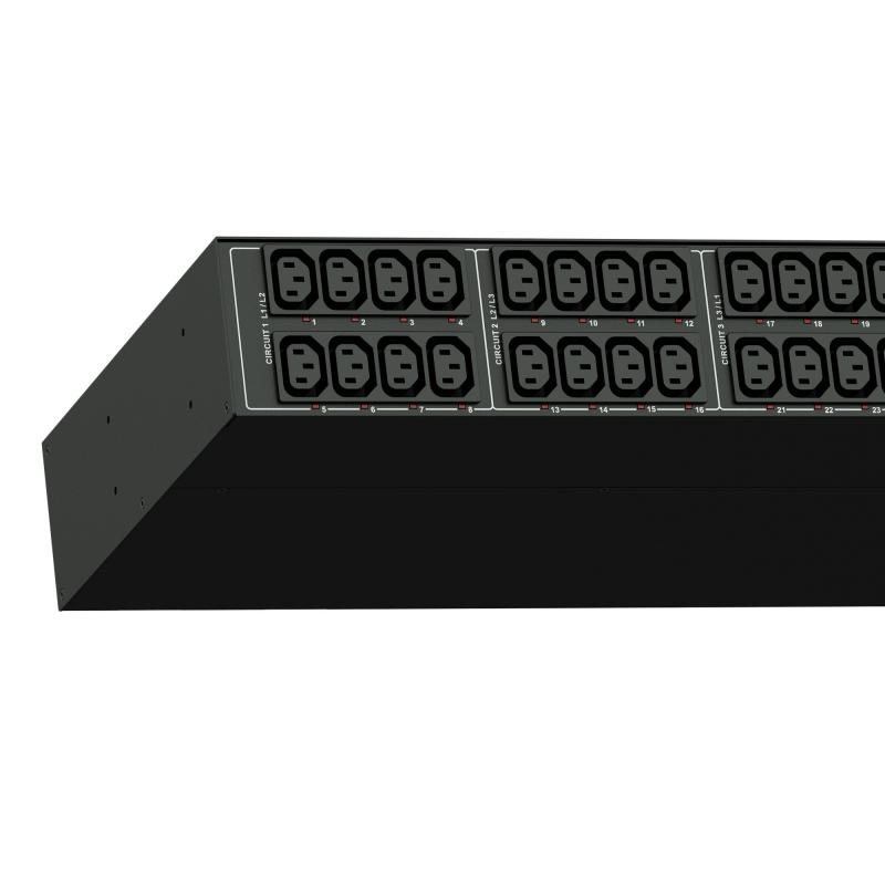 3PH/208V/24A/24XC13/NEMA L21-30P/8.6KVA/2U