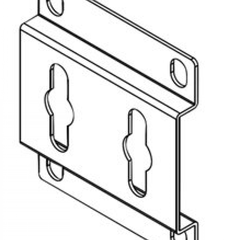 MOUNTING BRACKET 125.3 X 110 X 15