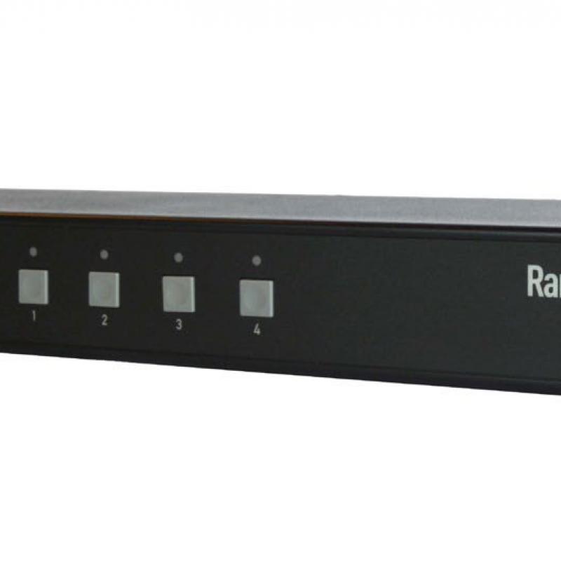 RSS-104C:4-PORT SECURE KVM SWI TCH W CAC/PP3.0