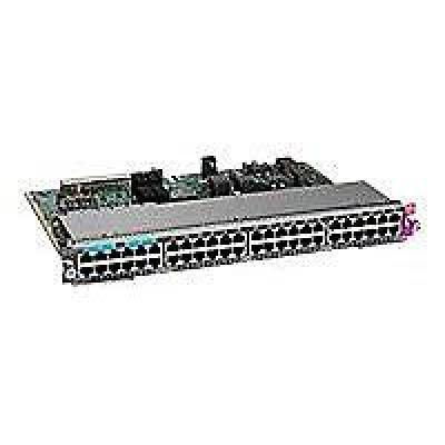 Cisco Catalyst 4500E Series Line Card - Switch - plug-in module - UPOE (1440 W)
