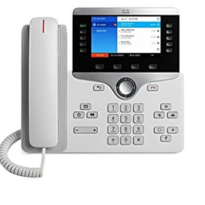 Cisco IP Phone 8841 - VoIP phone - 5 lines - white