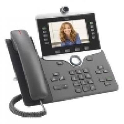 Cisco IP Phone 8845 - IP video phone - SIP/ SDP - 5 lines