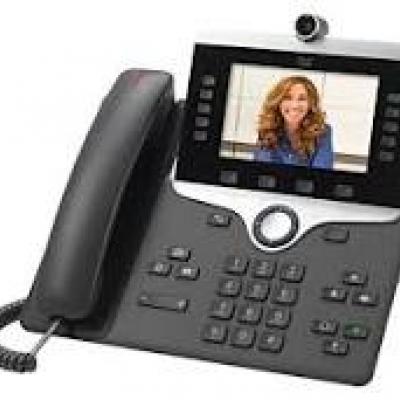 Cisco IP Phone 8845 - IP video phone - SIP/ SDP - 5 lines
