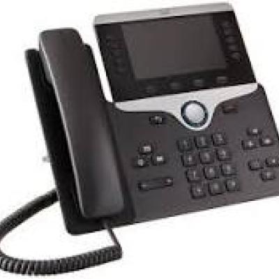 Cisco IP Phone 8851 - VoIP phone - 5 lines - charcoal