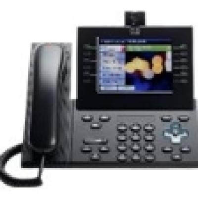 Cisco Unified IP Phone 9971 Slimline - IP video phone - IEEE 802.11b/g/a (Wi-Fi) - SIP