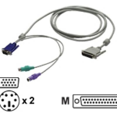 30FT PS2 KVM CABLE CONNECT TO