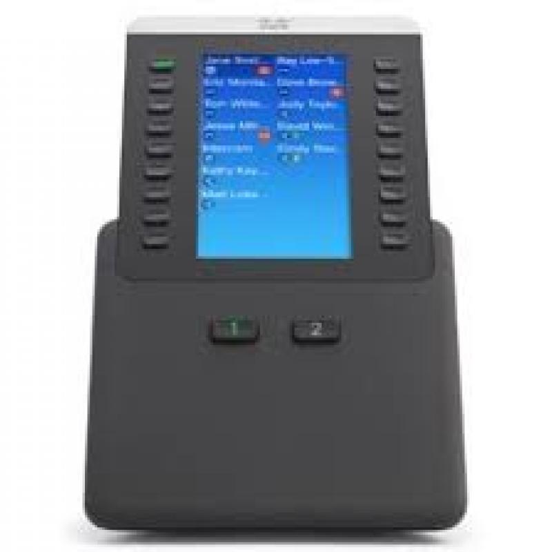 Cisco - Key expansion module - charcoal - for IP Phone 8811/ 8821/ 8841/ 8845/ 8851/ 8861/ 8865/ 8865NR