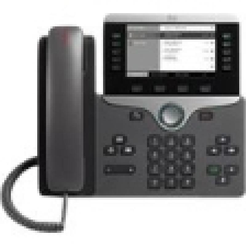 Cisco IP Phone 8811 - VoIP phone - 5 lines - charcoal