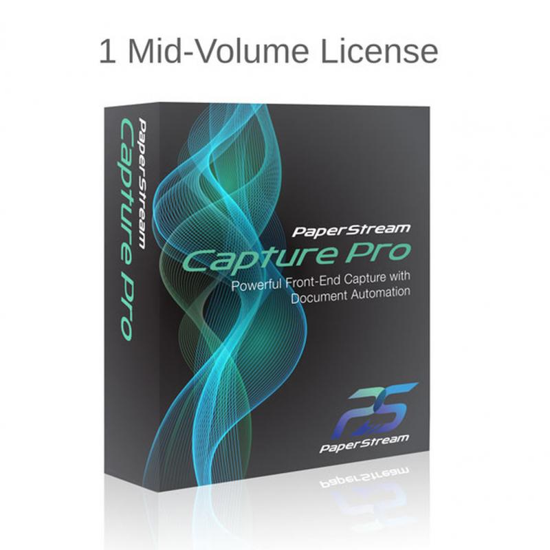 PaperStream Capture Pro Mid-Volume - License + 1 Year Maintenance - 1 PC - Win